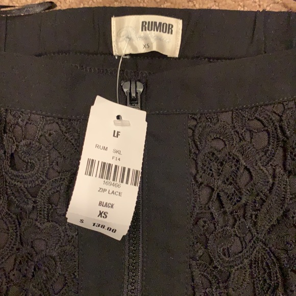 NWT LF Lace and Mesh Skirt - Picture 3 of 3